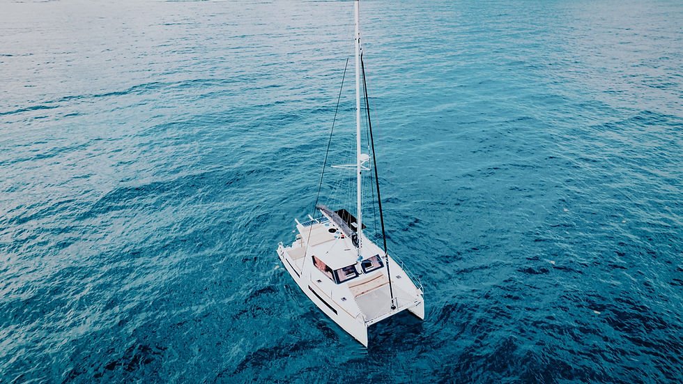 AVENTURA 34 catamaran charters Riviera Maya