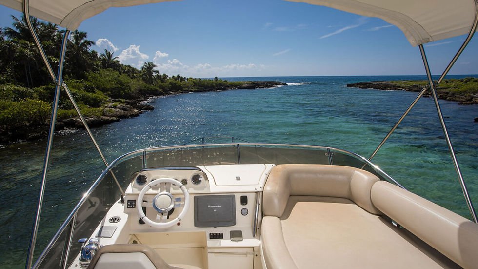 yacht charters Riviera Maya AZIMUT 43