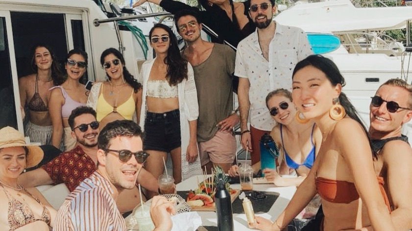 yacht rentals - BALI 40 party