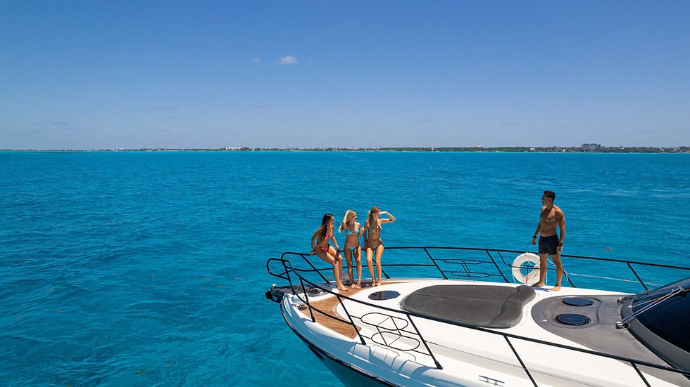 Riviera Maya yacht rentals - CRANCHI 50