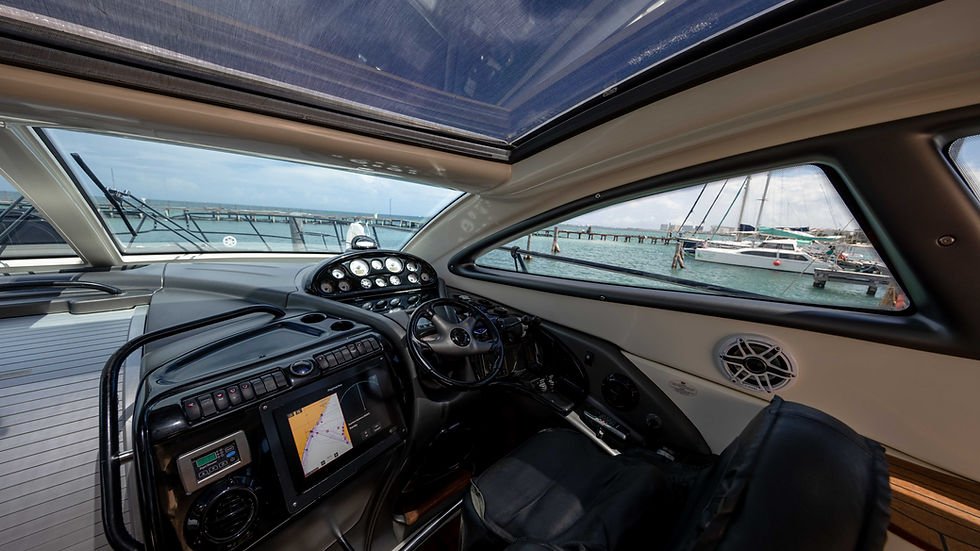 Riviera Maya yacht rentals - CRANCHI 50 captain