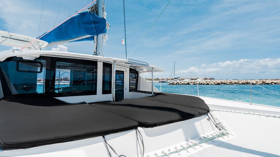 LEOPARD 44 luxury catamaran charters Riviera Maya