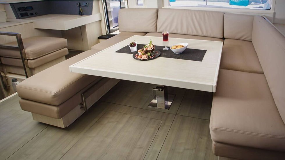 LEOPARD 51 Riviera Maya catamaran rentals inside