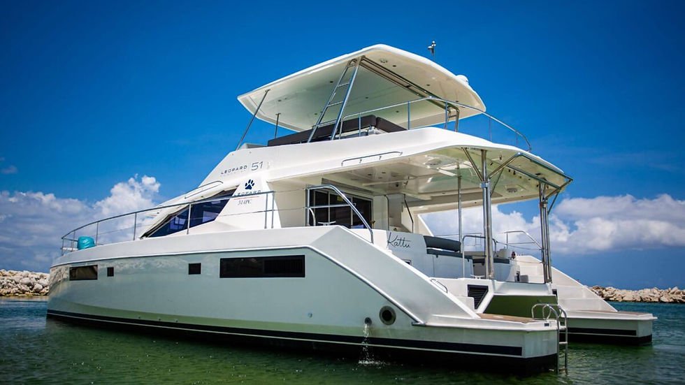 LEOPARD 51 puerto aventuras catamaran rentals exterior