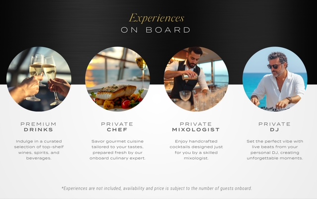 Experiences on board the Sunseeker 120
